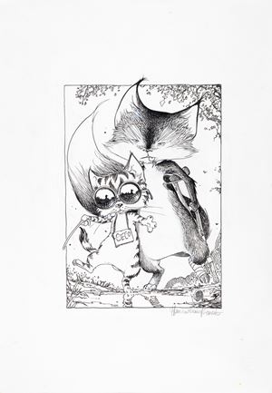 Tarocchio: Gli Amanti (Il Gatto e la Volpe)