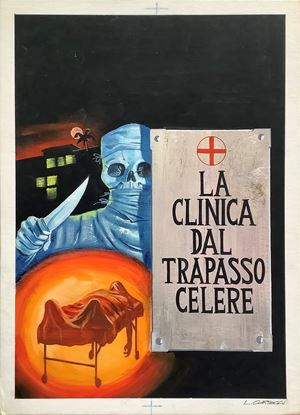 Luigi Corteggi | Lot 298 - Kriminal - La clinica dal trapasso celere | Finarte
