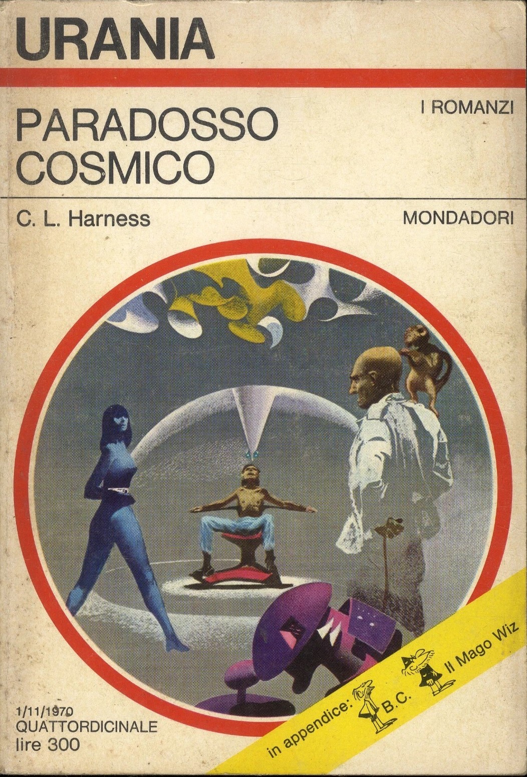 Karel Thole - Urania – Paradosso cosmico (originale di copertina)