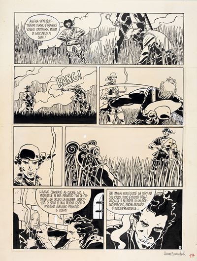 Tavola per «Alias» (1987)