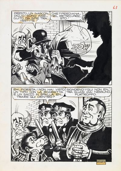 Superciuk (Alan Ford) — tavola originale