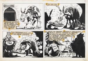 Magnus (Roberto Raviola) | Lot 376 - Maxmagnus - L’asino astuto | Finarte