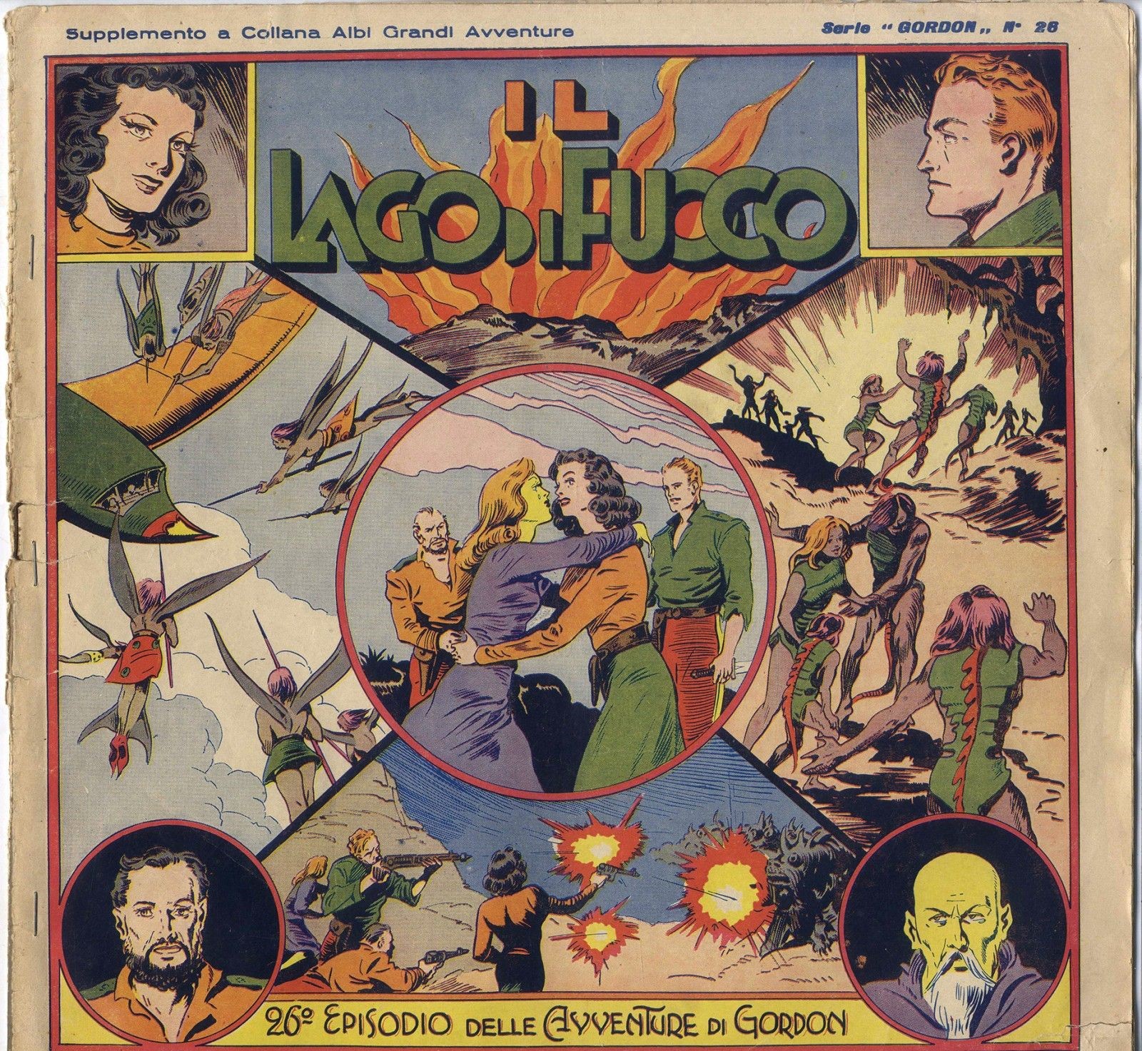 Mario Fantoni - Flash Gordon – Il lago di fuoco