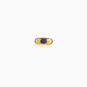  - ANELLO IN ORO E ZAFFIRO, KNIGHT
in oro g