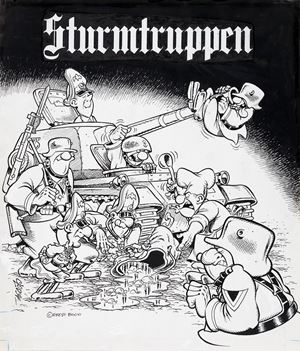 Clod (Claudio Onesti) | Lot 225 - Sturmtruppen: Risiken? | Finarte
