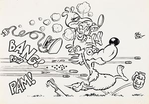 Lupo Alberto e Marta