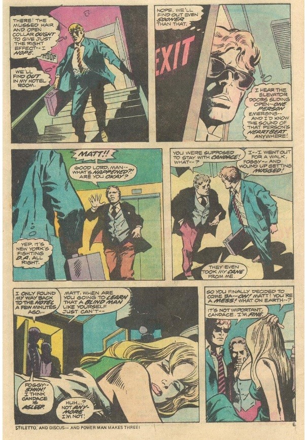 Gene Colan - Daredevil - Two Flew Over the Owl's Nest!