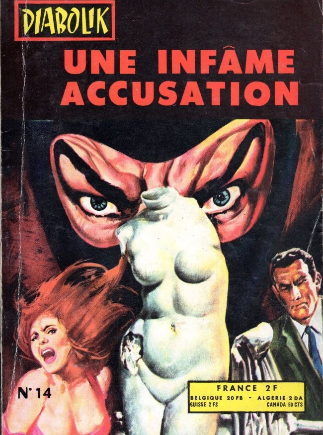 Primo Marcarini - Une infame accusation (originale di copertina), tempera su cartone, 1971