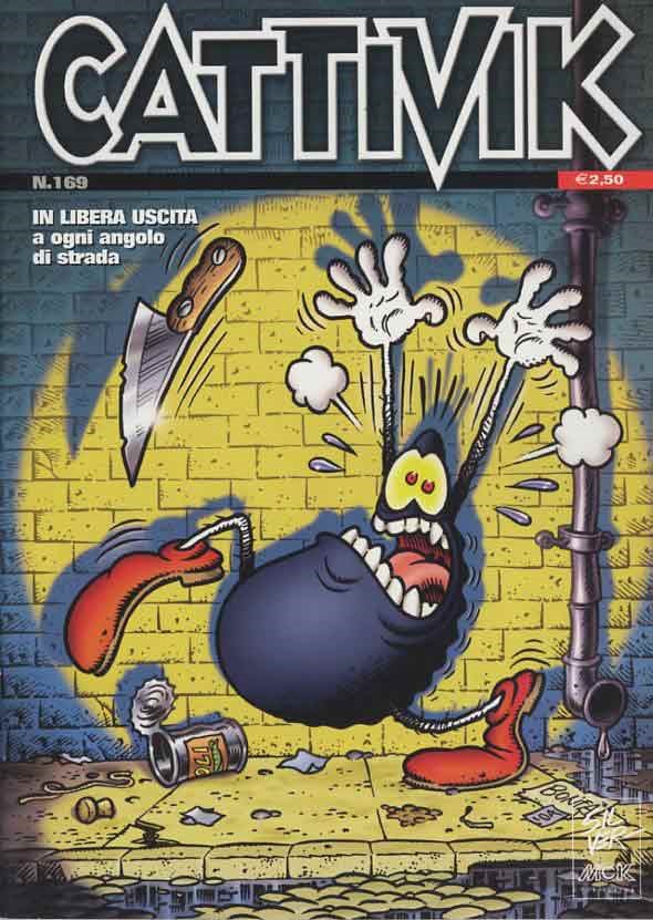 Massimo Bonfatti - Cattivik (Originale di copertina) — matita e china su cartoncino, 2004