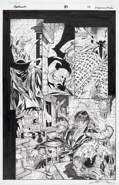 Spawn – The Devil You Know (tavola originale)
