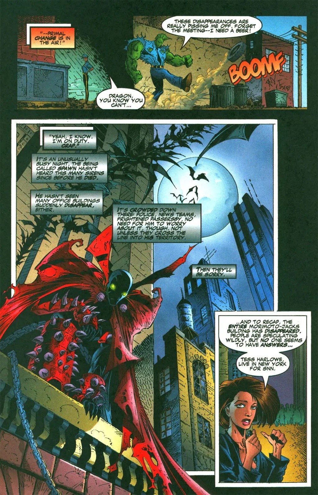 Tony Daniel - Shattered Image (tavola originale), matita e china su cartoncino