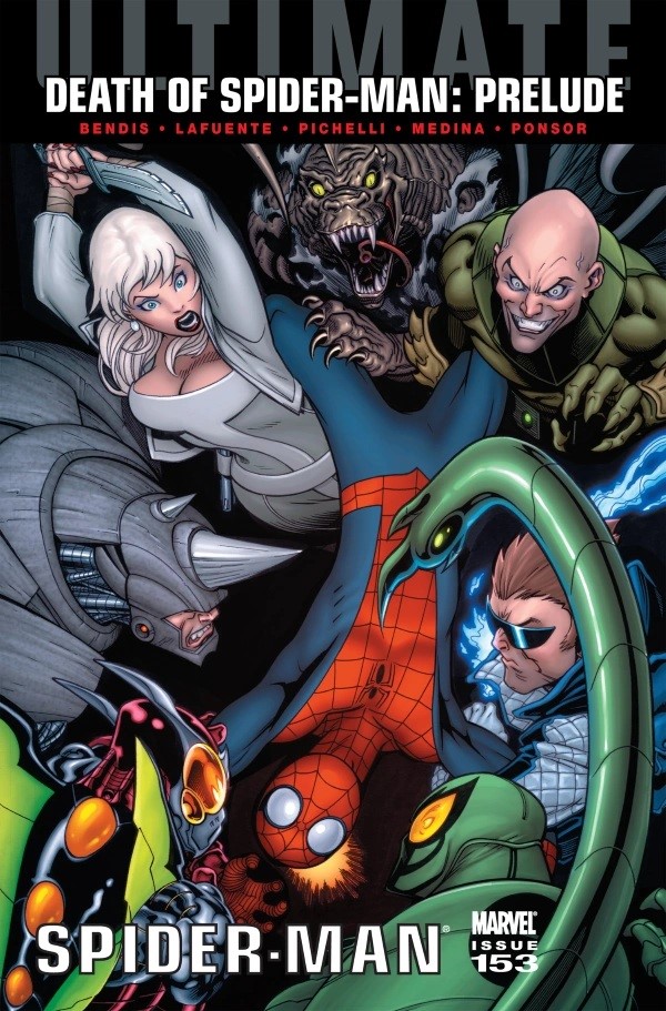 Ed Mcguiness - Ed McGuinness, Ultimate Spider-Man - Death of Spider-Man: Prelude (matita e china ...