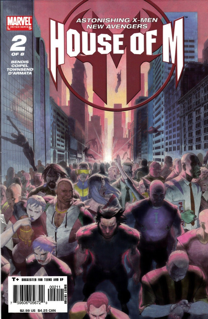 Esad Ribic - House of M – illustrazione originale di copertina