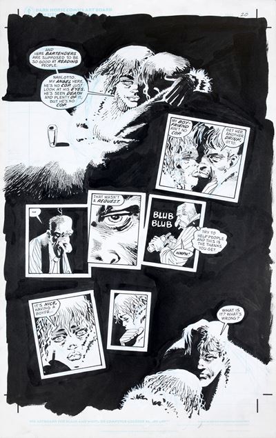 Sin City - Family Values (tavola originale)