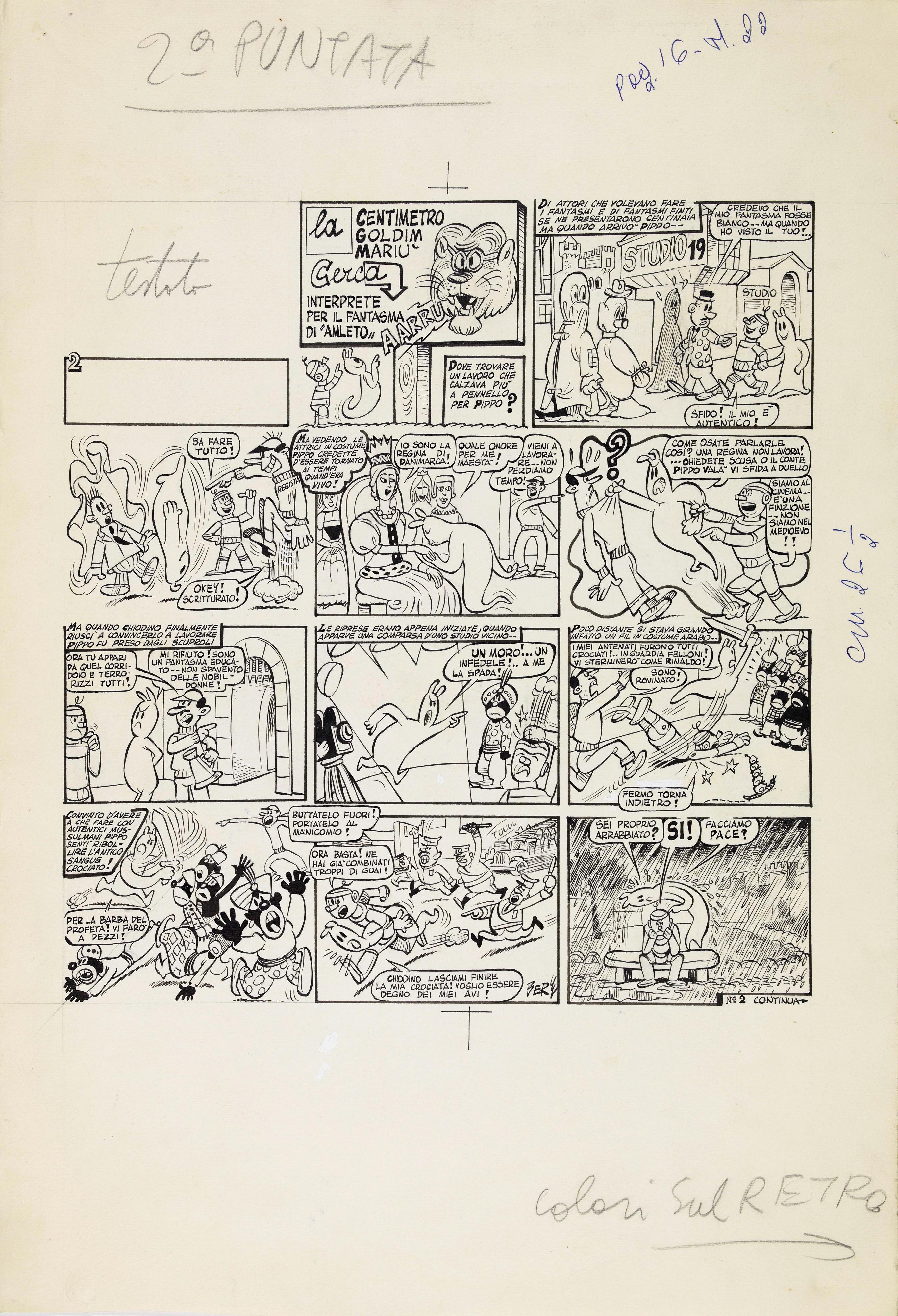 Vinicio Berti - Le avventure di Chiodino: Chiodino e il fantasma in cerca di lavoro (serie di 4 t...