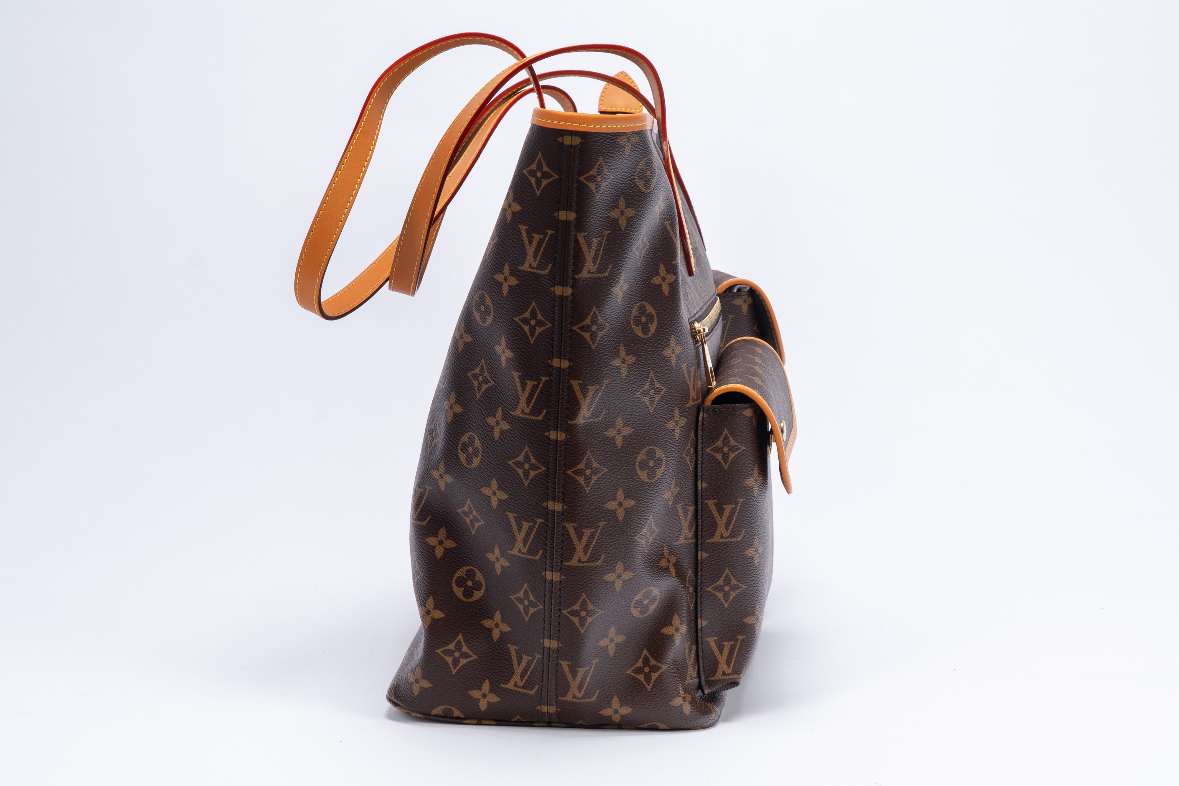 Louis Vuitton - Borsa Nevereverfull Cargo, tela con monogramma e doppi manici