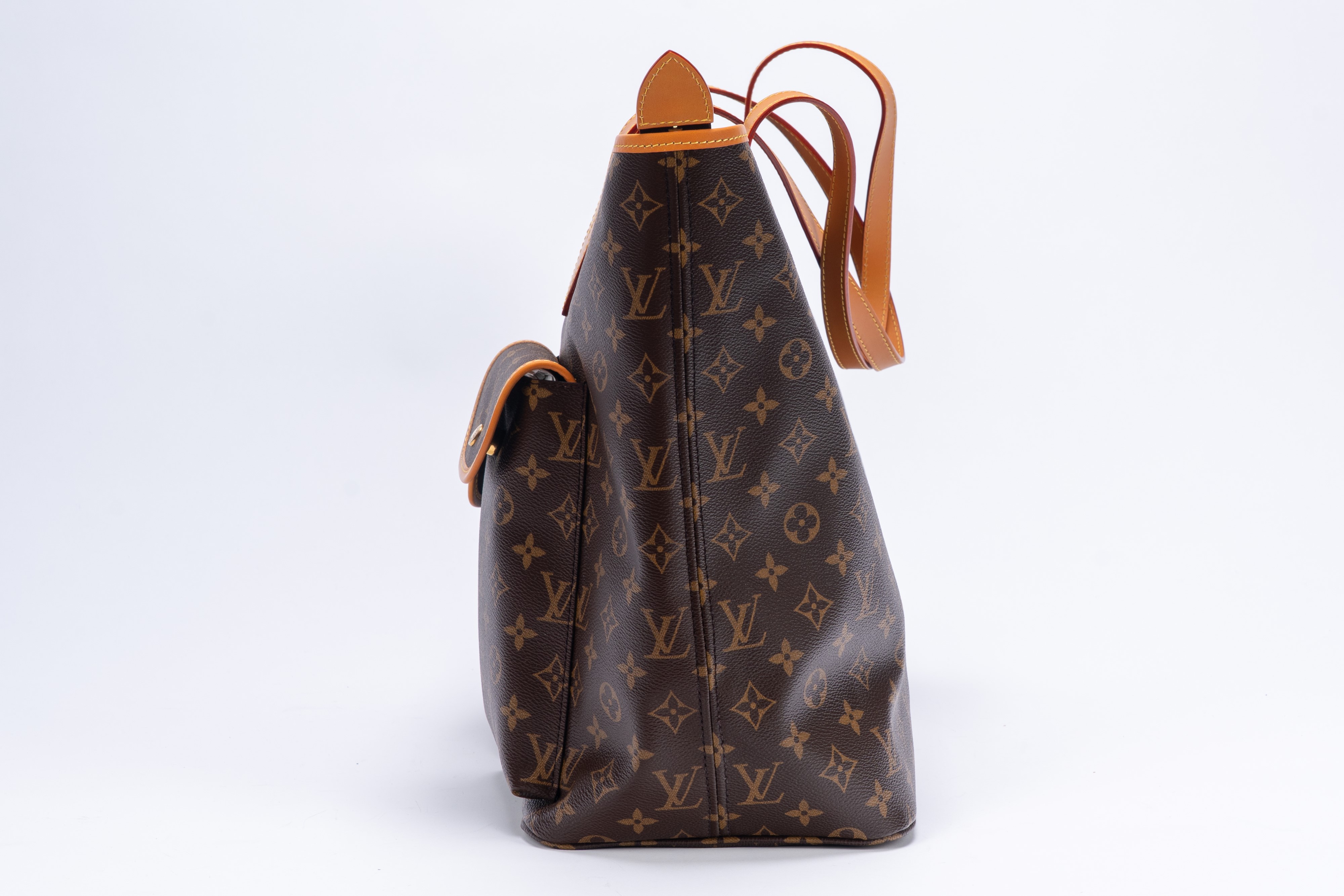 Louis Vuitton - Borsa Nevereverfull Cargo, tela con monogramma e doppi manici