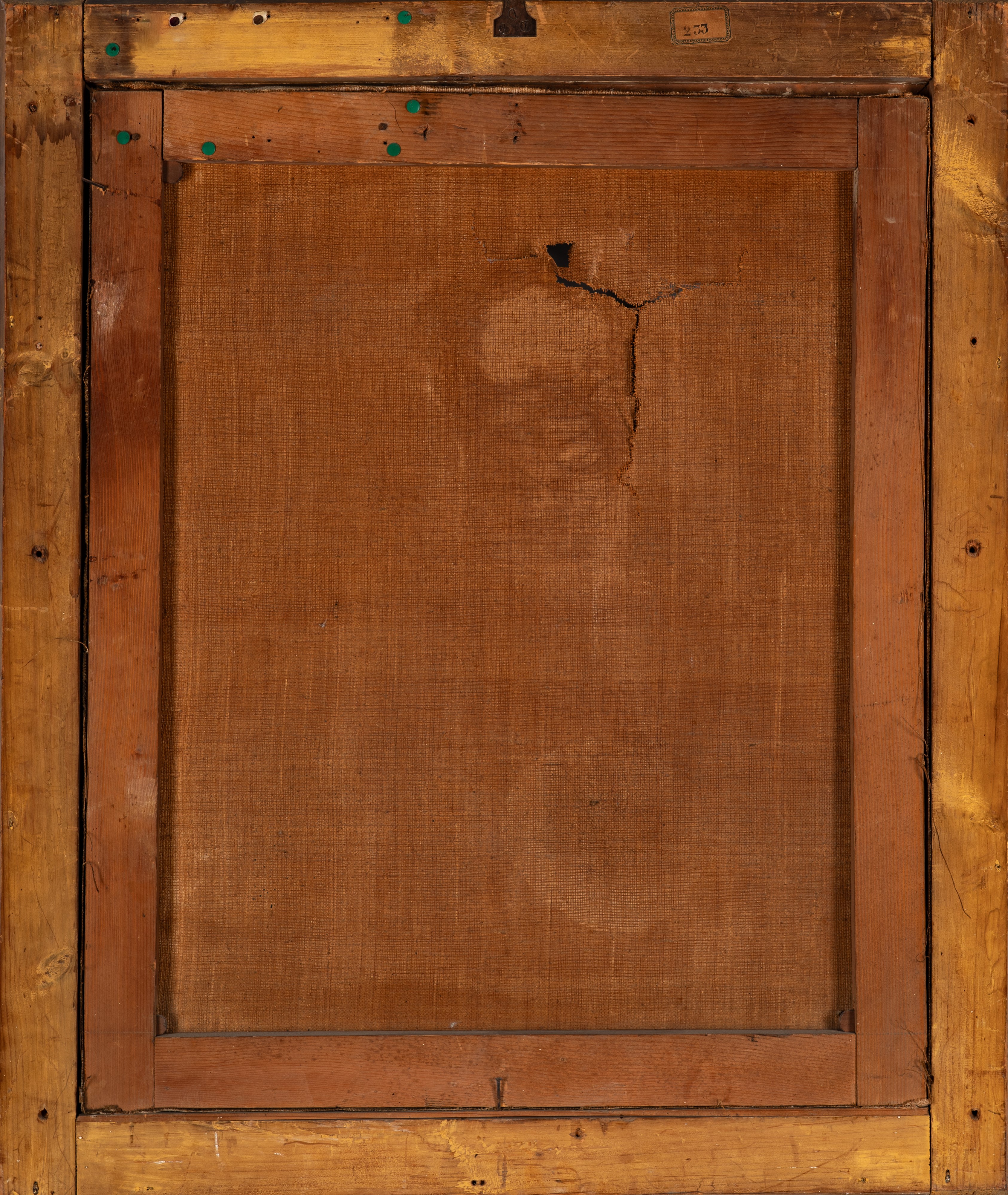 Attribuito Ad Adeodato Malatesta - Autore del XIX secolo (1806–1891), Ritratto virile, olio su te...