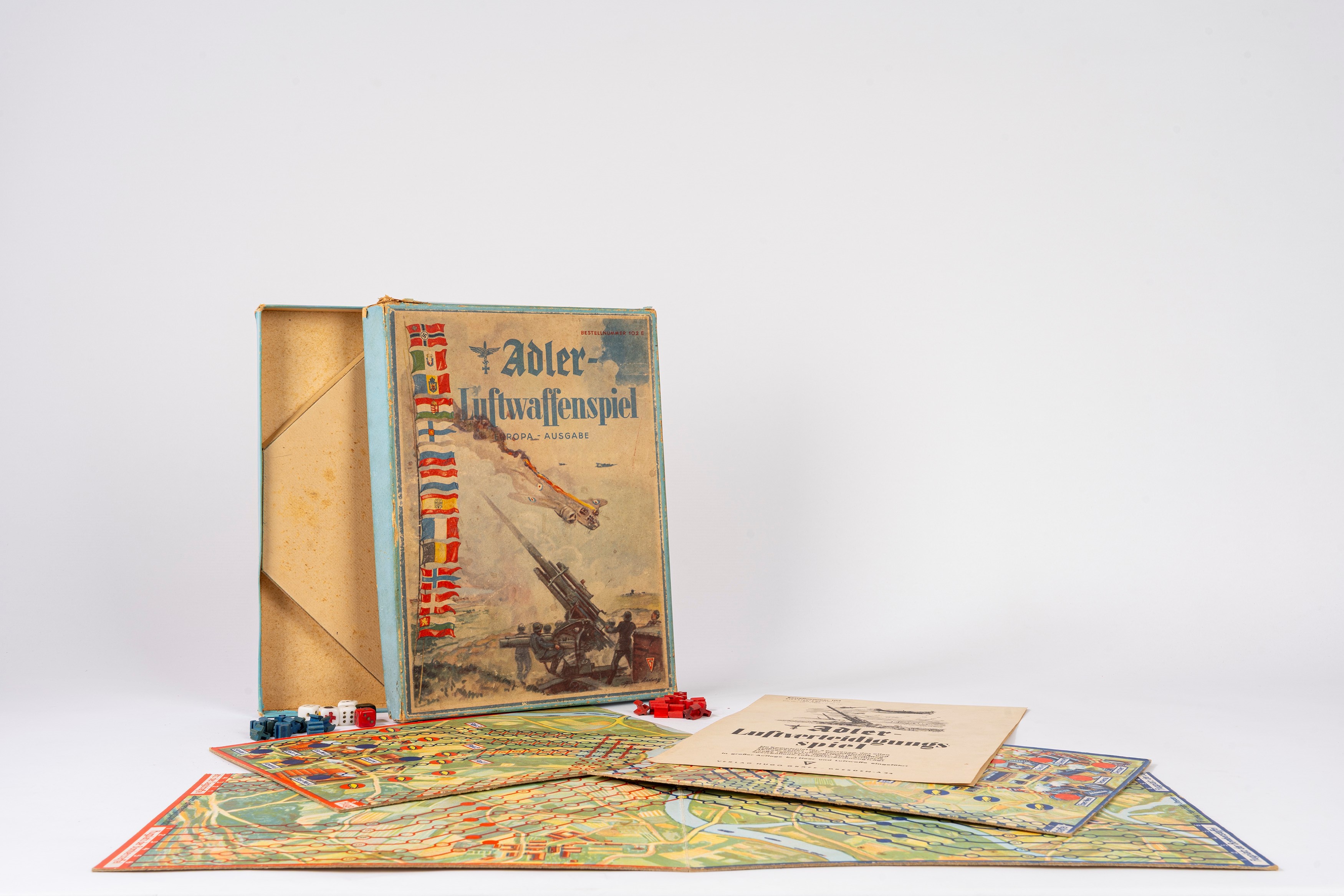 Hugo Grafe - Gioco in Scatola - Adler Luftwaffenspiel