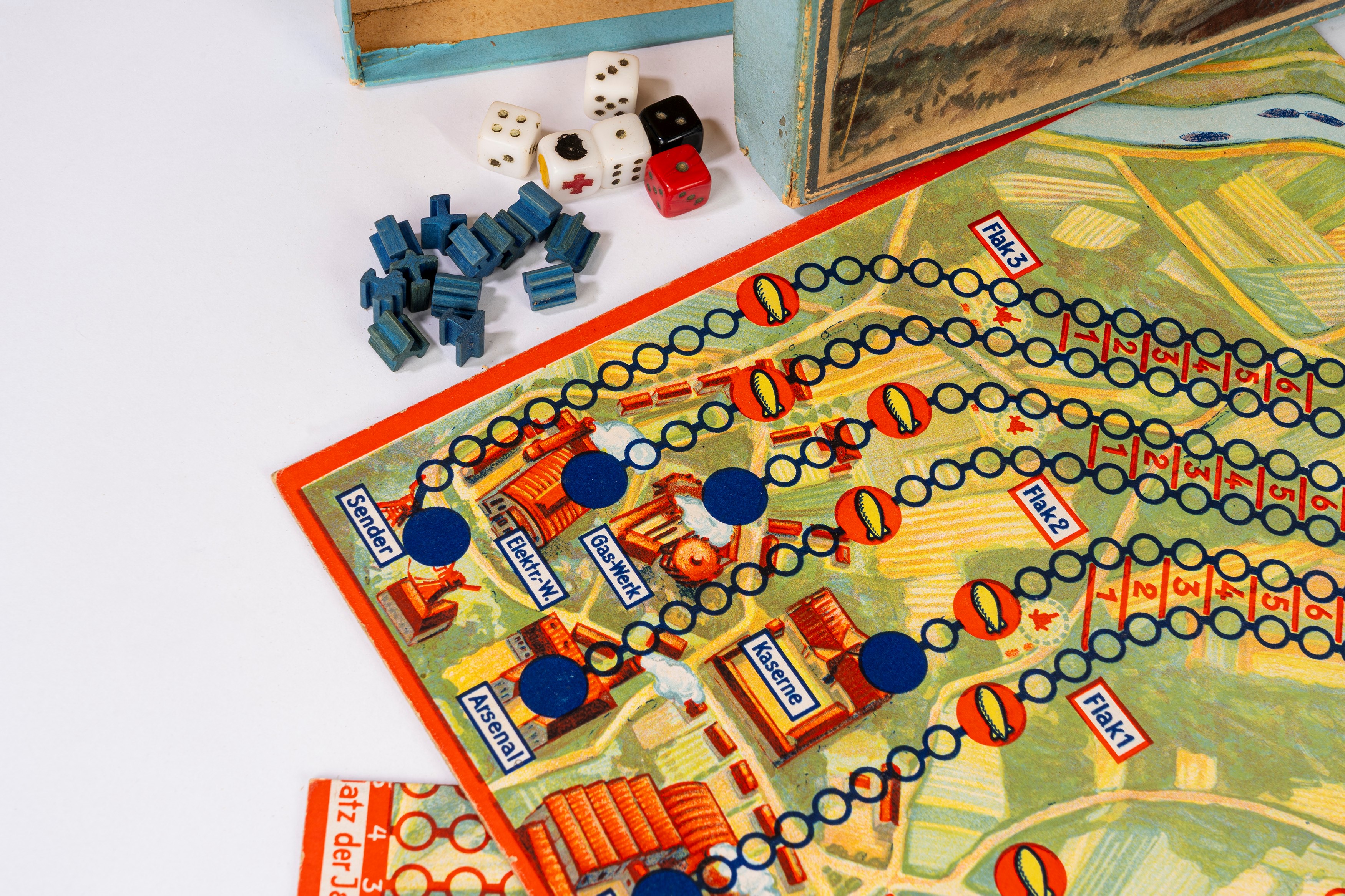 Hugo Grafe - Gioco in Scatola - Adler Luftwaffenspiel