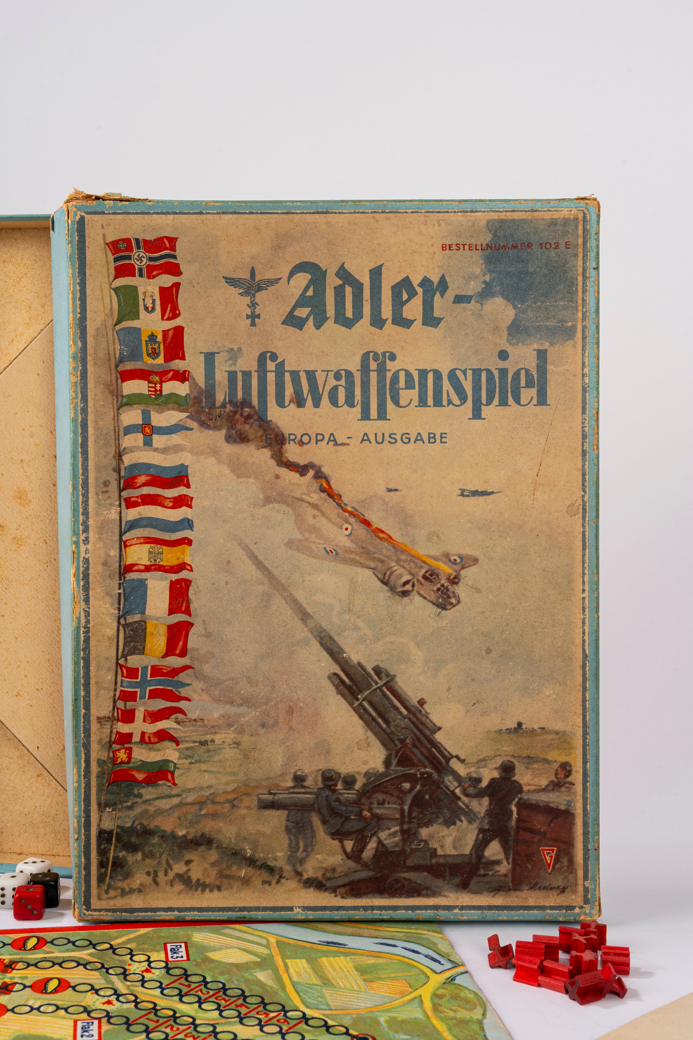 Hugo Grafe - Gioco in Scatola - Adler Luftwaffenspiel