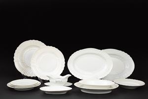 Vecchio Ginori white porcelain service
