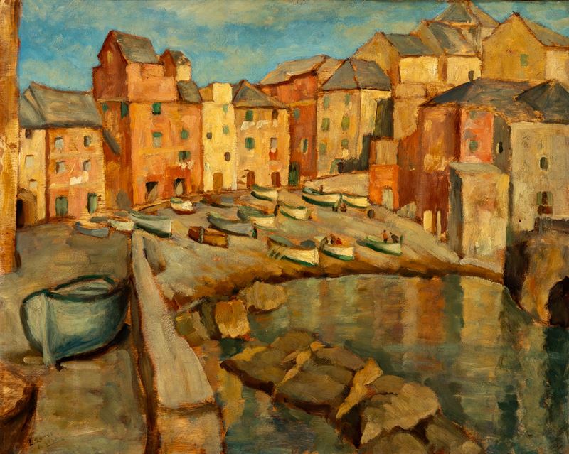 Luigi Zenari - Borgo di pescatori