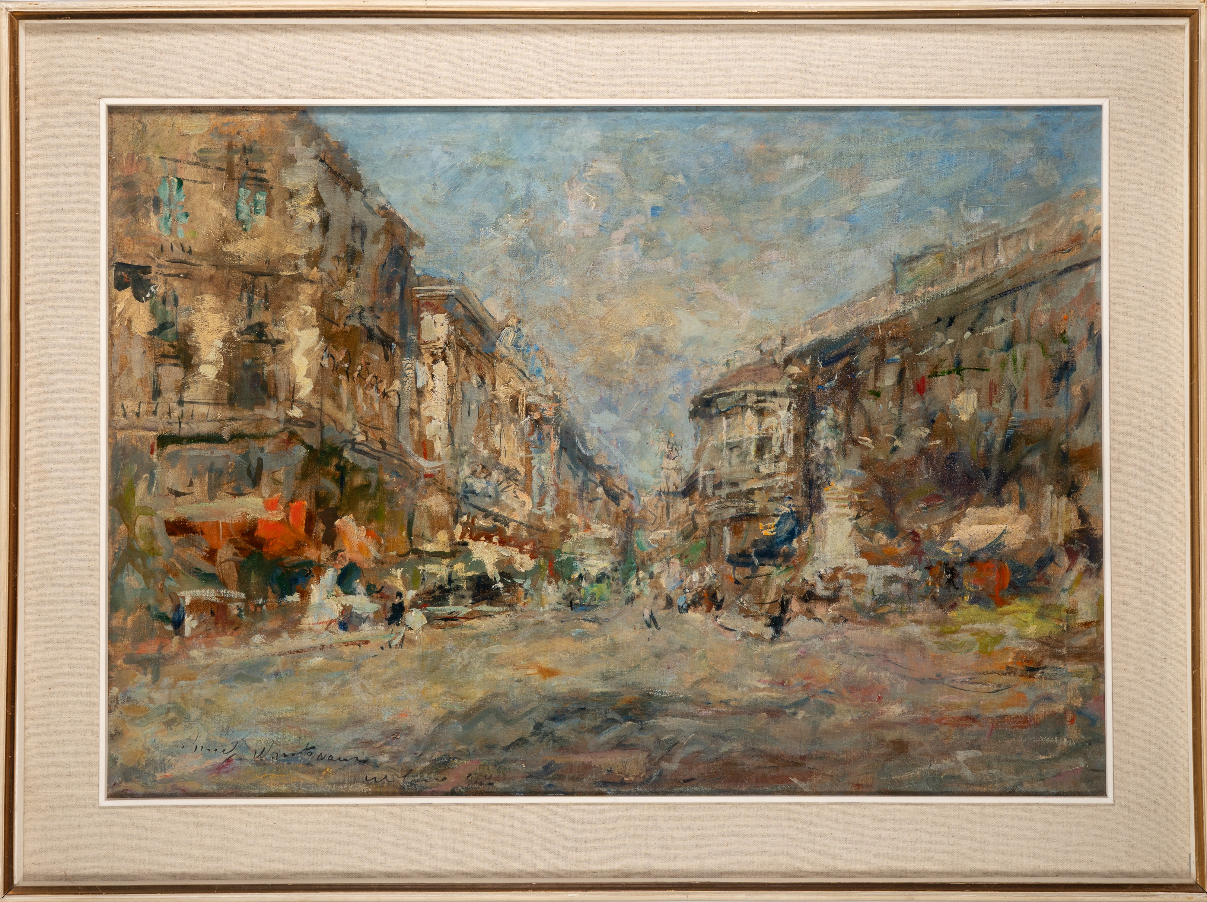 Luigi Mantovani - Milano, Piazza Cordusio