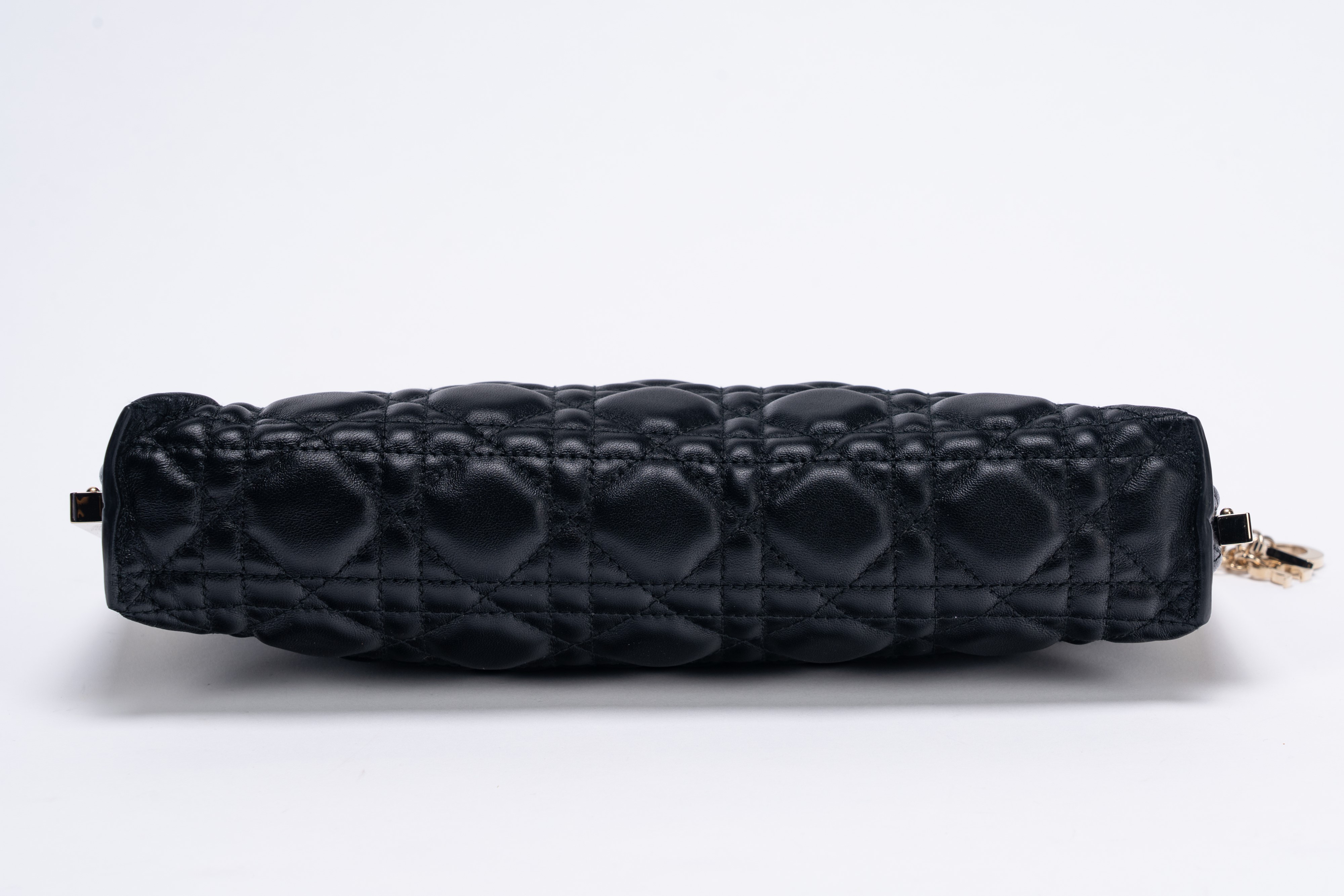 Christian Dior - Borsa Dior Club in pelle cannage nera
