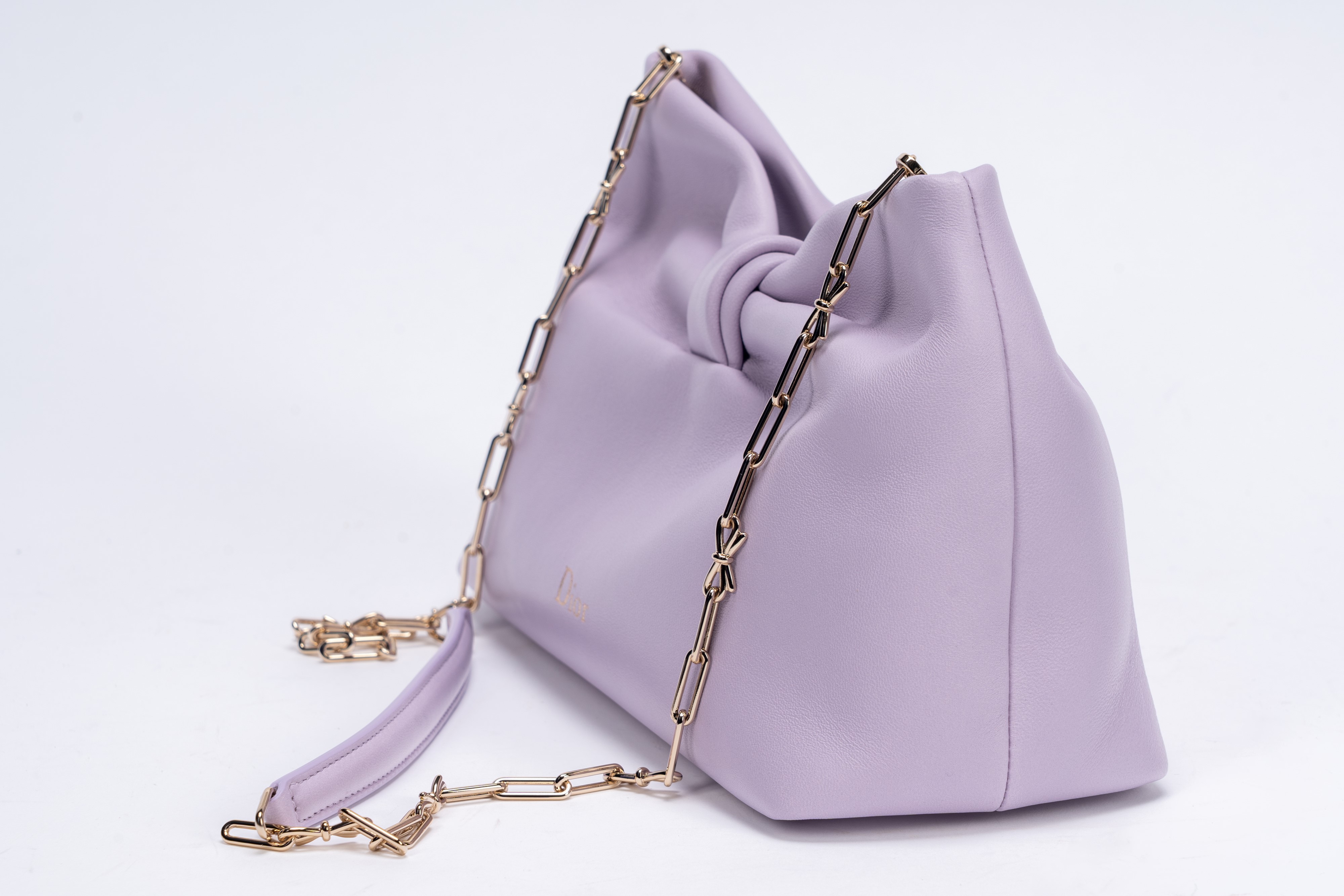 Christian Dior - Clutch con fiocco Bow