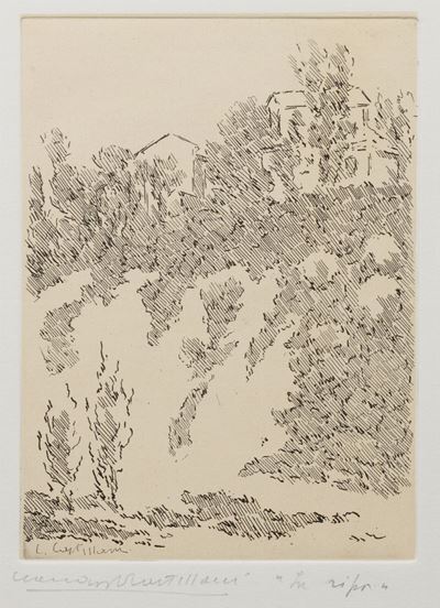Raimondi, Paesaggi con Figure - Edizione del 1975 con acqueforti di Castellani