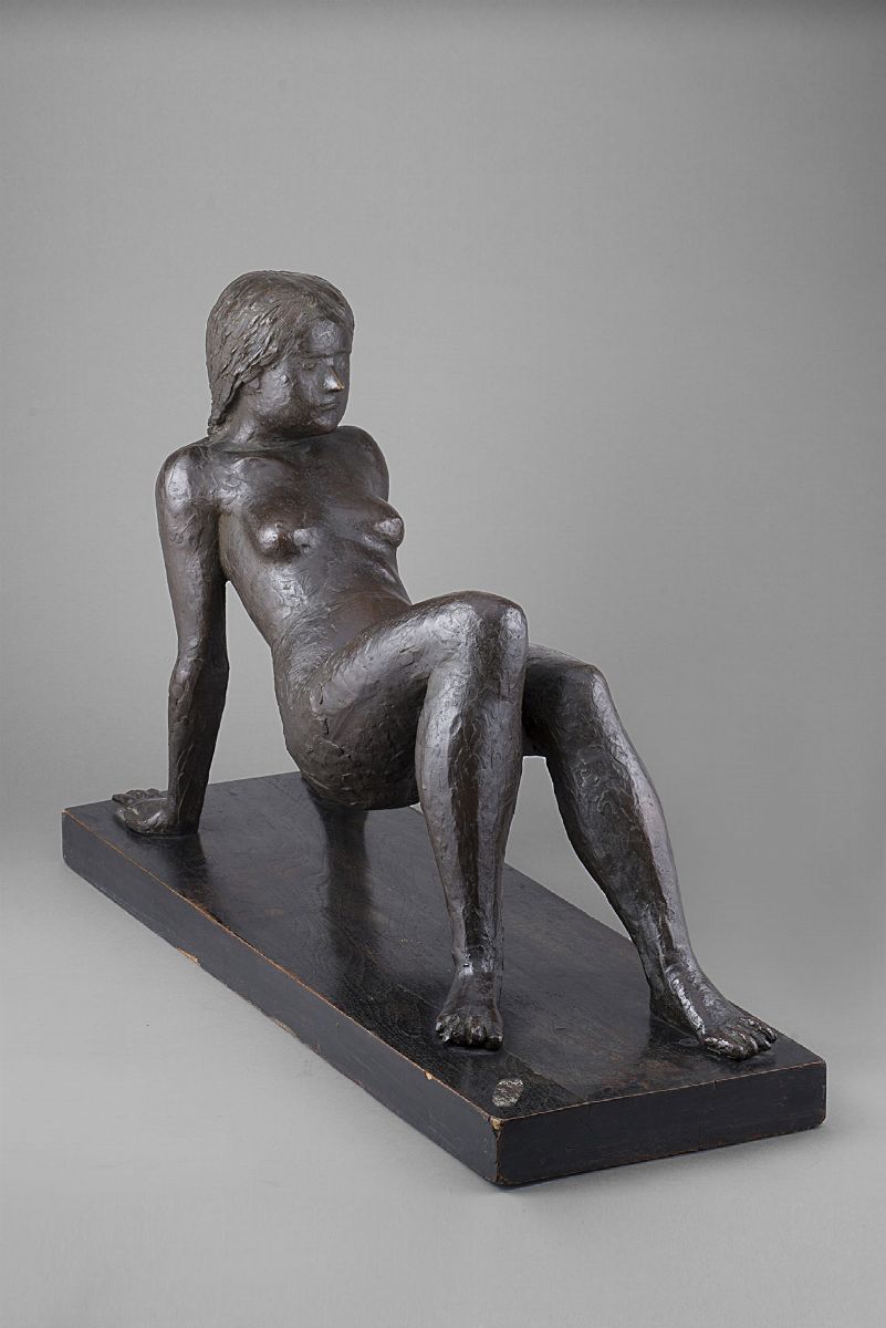 Marino Marini - Figurina (bagnante), bronzo, 1934