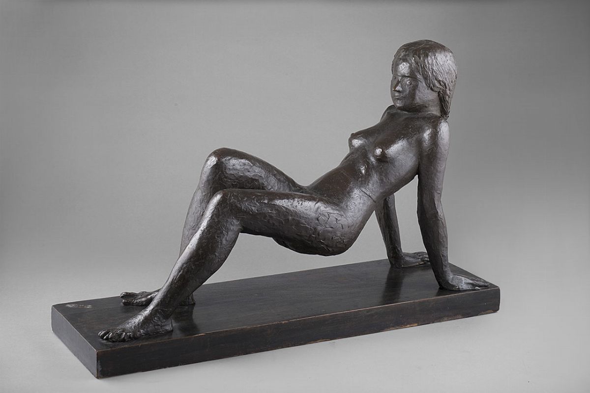 Marino Marini - Figurina (bagnante), bronzo, 1934