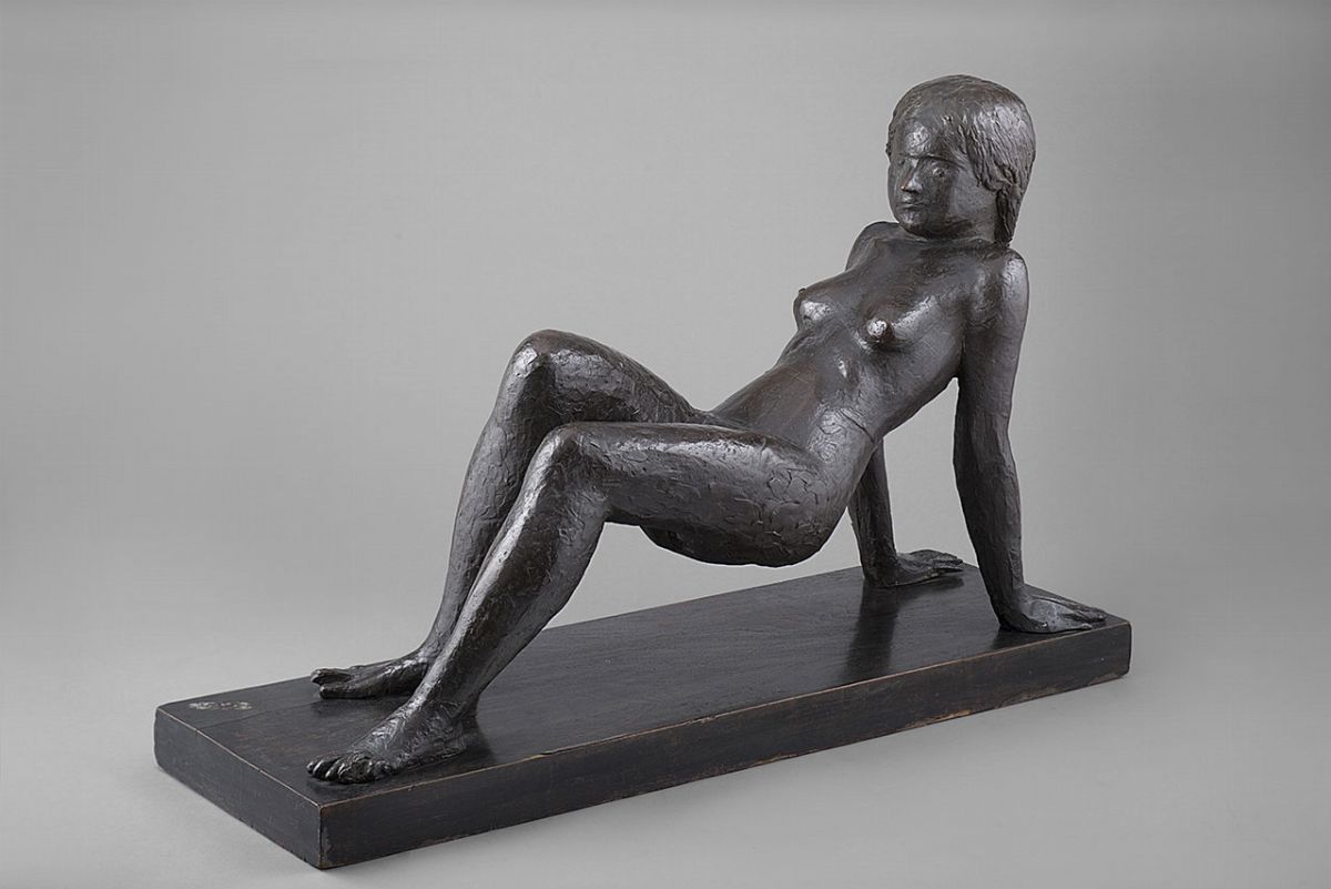 Marino Marini - Figurina (bagnante), bronzo, 1934