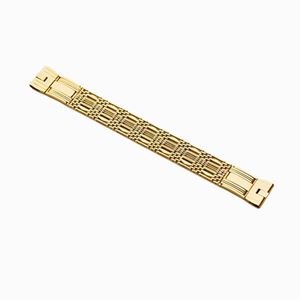 BRACCIALE PER OROLOGIO IN ORO 
a maglie 