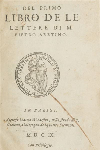 Del Primo Libro De le Lettere