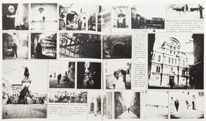 Edizione originale completa stampata in tiratura limitata di 350 esemplari, il nostro è il n. 227 numerato a matita. L'opera contiene la riproduzione integrale di una opera mitica realizzata da Rumney a Venezia nel 1957 che doveva essere il contributo dell'artista al primo numero della rivista internazionale situazionista ma che non venne mai pubblicata fino al 2002. L'opera era stata concepita in forma di fotoromanzo, tecnica molto in voga in quegli anni.  The Leaning tower of Venice