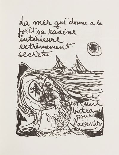 Illustrati Francesi, La Chevelure des choses - Litografie, edizione limitata