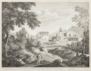 Paesaggi - Chatelain, Jean Baptiste Claude - Paesaggio italiano
