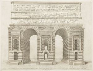 Vetris aquae Claudiae ex Tiburtino forina, via portaque Naevia e Labicana