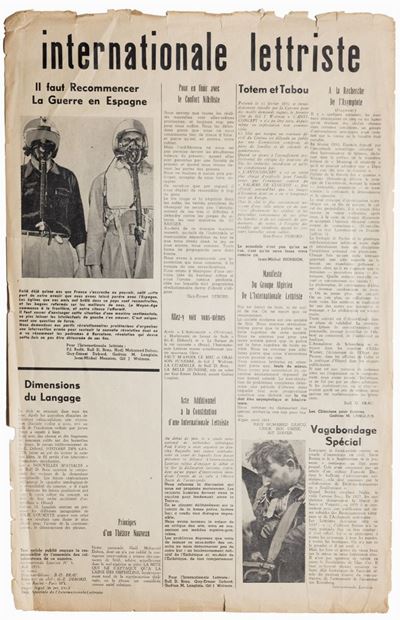 Internationale lettriste, numero 3, 1953