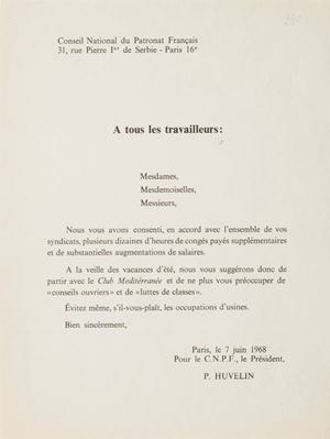 A' tous les travailleurs