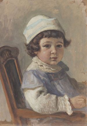 Bambino con berretto