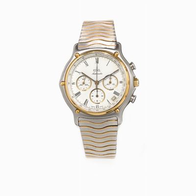 Ebel Orologio da Polso in Acciaio e Oro,