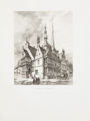 Mannfeld, Karl Julius Bernhard - Durch´s deutsche Land. Malerische Stätten aus Deutschland und Oesterrich in original radierungen