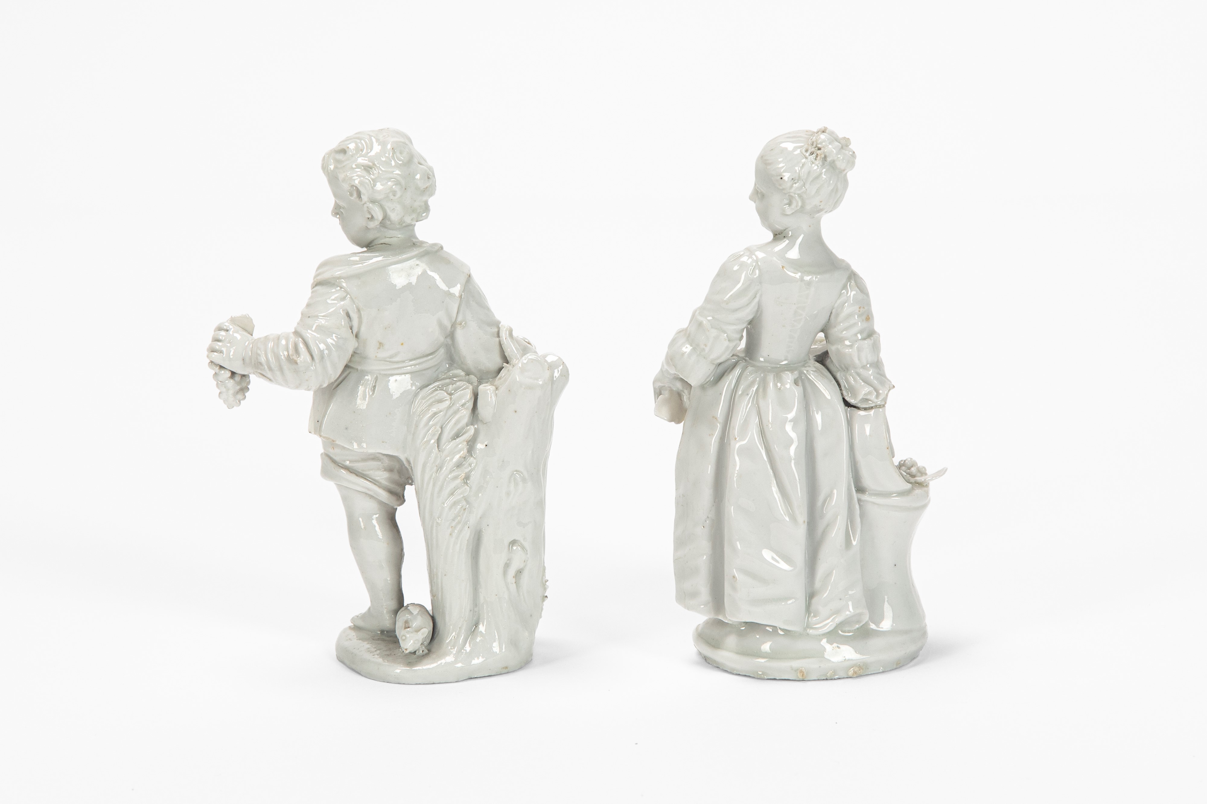 Putti vendemmiatori, porcellana, Venezia, secolo XVIII