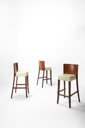 Set of three stools model 'Neoz' from the 'Aleph' collection