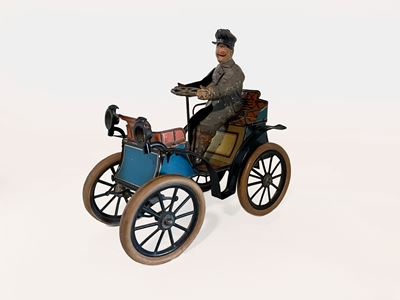 Grande vettura VIS À VIS, latta litografata (circa 1910)