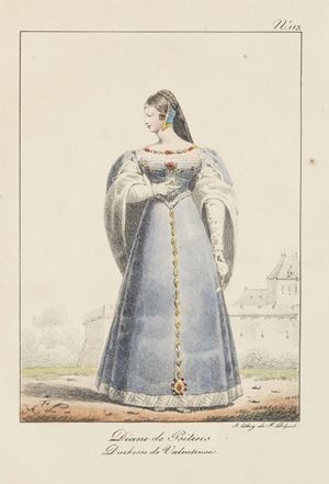 Lecomte, Hippolyte - Costumes civils et militaires de la Monarchie Française depuis 1200 jusqu'a 1820