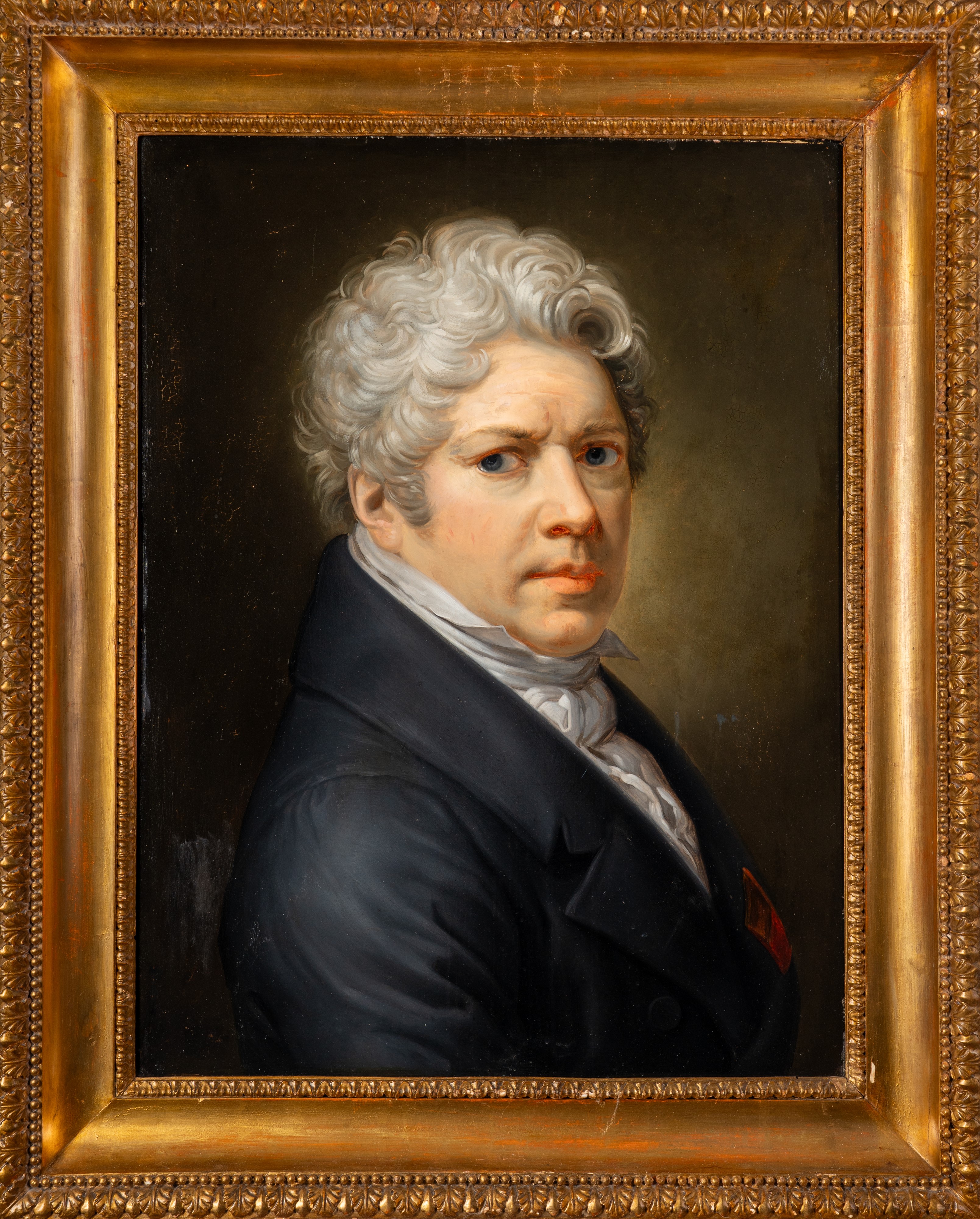 Andrea Appiani - Autoritratto, olio su tavola